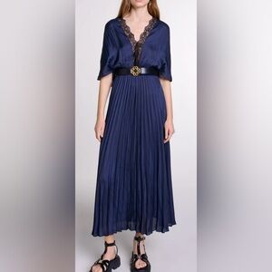 Maje maxi dress, flowy, flattering, classy, sexy.